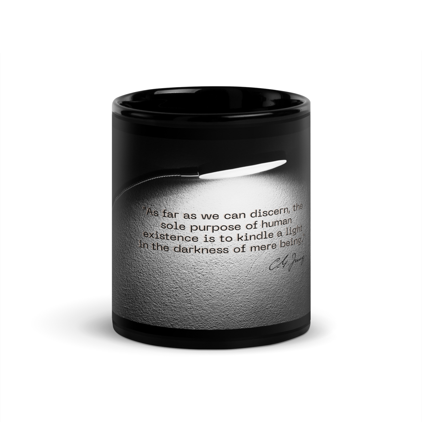 Kindle a light - Carl Jung Coffee Mug