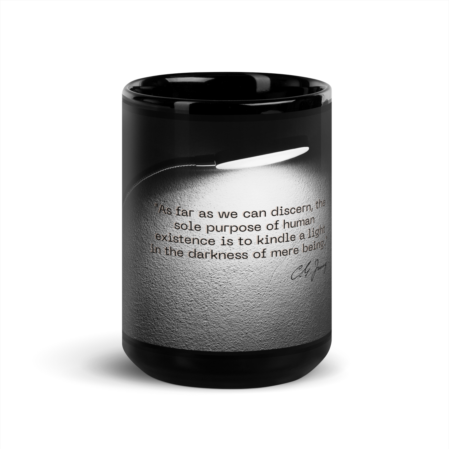 Kindle a light - Carl Jung Coffee Mug